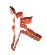 Picture of BALLERINA POLY-RESIN COATED COOKIE CUTTER PINK 11.4CM